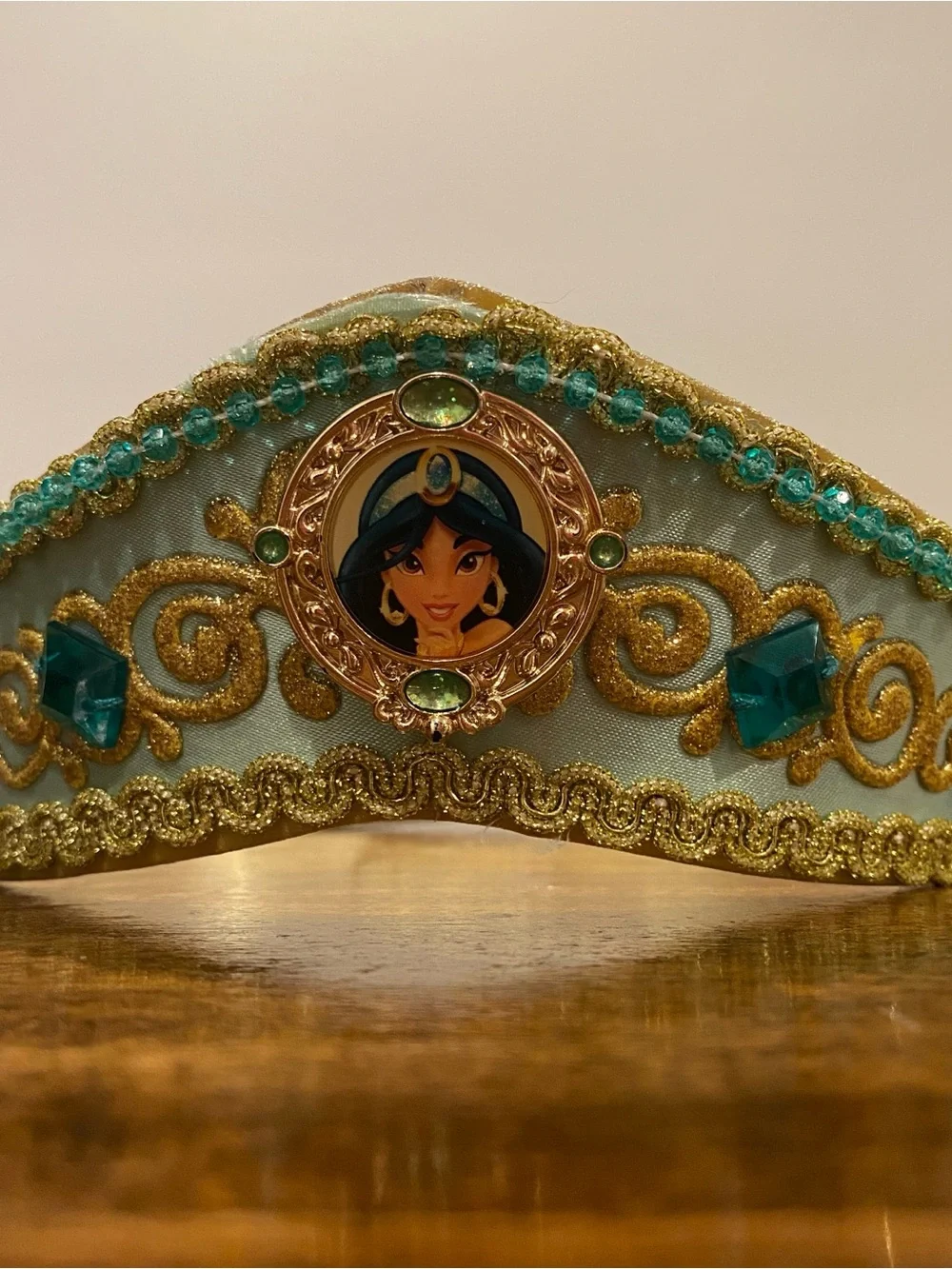 Disney Gold Jasmine Princess Gold Headband Tiara Headband Crown